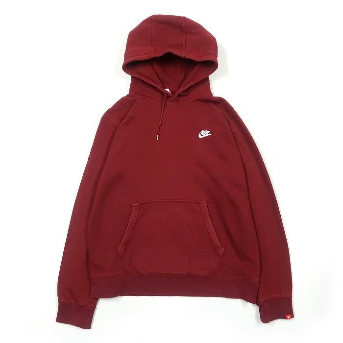 Nike ナイキ ワンポイント ロゴ スウェットパーカー バーガンディ サイズ表記 Xl Gd7759 東京高円寺 古着屋 Slut スラット 通販 Yahoo ショッピング