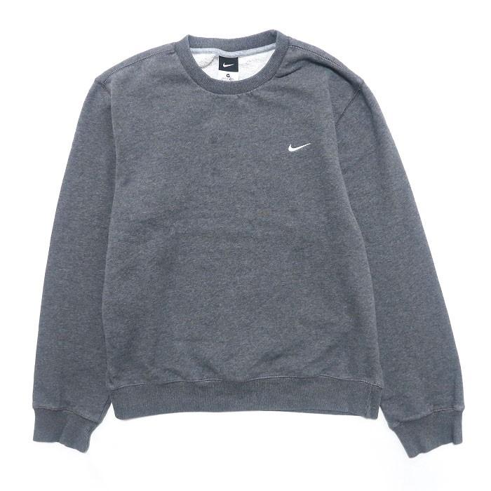 古着 Nike ナイキ ワンポイント ロゴスウェット トレーナー チャコールグレー サイズ表記 M Gd9403 東京高円寺 古着屋 Slut スラット 通販 Yahoo ショッピング
