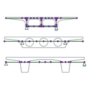 PC単純桁の設計・CAD（旧基準） Ver.4（初年度サブスクリプション）