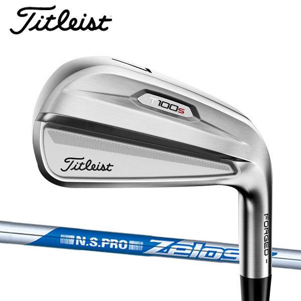 タイトリスト Tシリーズ T100S アイアン [NS プロ ゼロス6/7/8] N.S PRO Zelos シックス/Six セブン Seven /エイト Eight 5本セット(#6〜#9, PW)