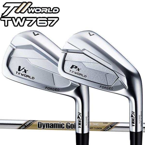 ホンマゴルフ TW767 アイアン 767Vx/767Px  5本セット(#6〜PW)  [ダイナミックゴールド EX ツアーイシュー] X100/S200 | HONMA GOLF