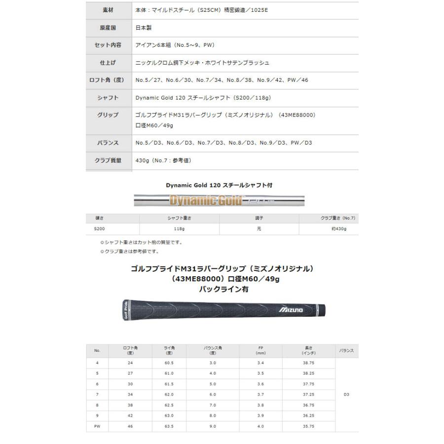 MIZUNO ミズノ ミズノプロ 245 アイアン [NSプロ モーダスツアー