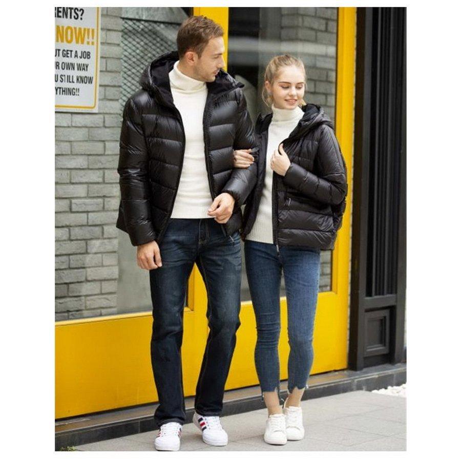 期間限定送料無料 ダウンコート メンズ 防寒 冬 あったか ショート丈 フェザー アウター フード付き ファスナーコート 軽量ダウンジャケット メンズ ダウンコート フ ファスナーコート 軽量ダウンジャケット コート アウター