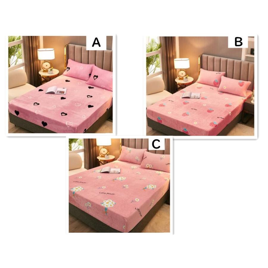 即納 ベビー用寝具 ベッド 可愛いダブルシングル枕カバーマットレスカバー滑り止めおしゃれ 秋冬防寒対策 超暖か 裏起毛ベッドシーツ寝具3点セット保温防寒 ボックスシーツ敷き布団ベッドカバー毛布快眠シート敷きパッド洗える抗菌ダニ防止人気 Www Threeriversofs Com