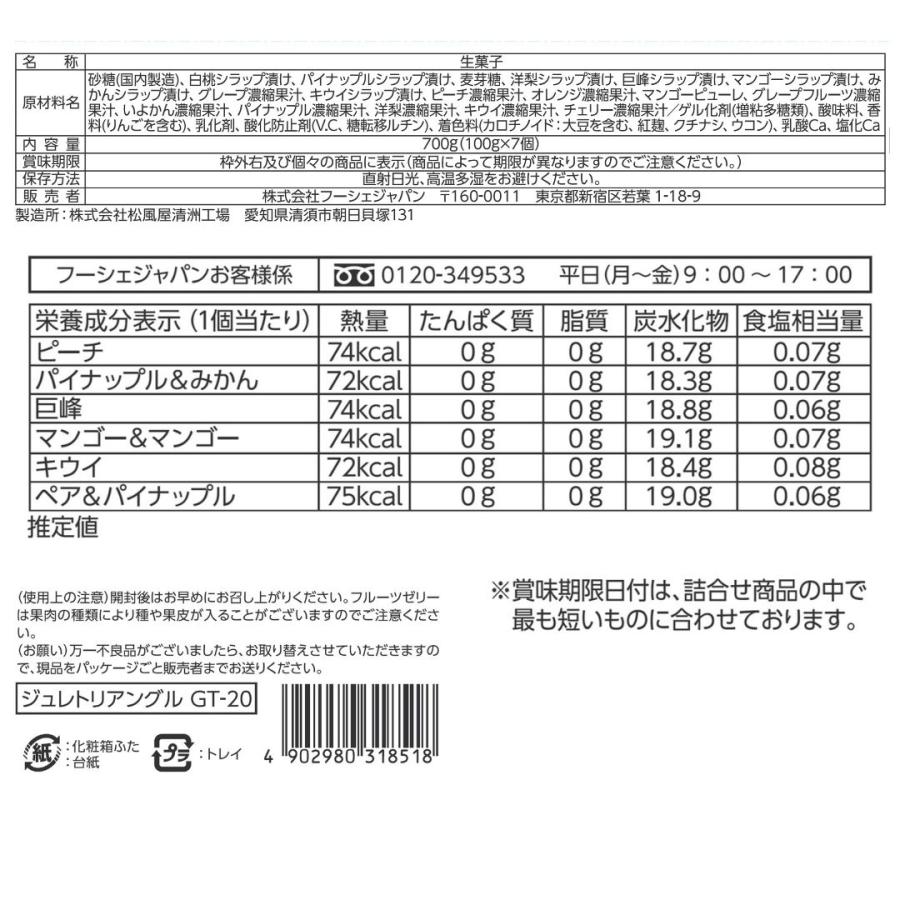 FOUCHER（フーシェ） ゼリー ギフト スイーツ 夏ギフト ゼリー