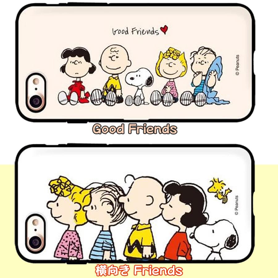SNOOPY（スヌーピー） iphone15 背面カードミラー ケース peanuts