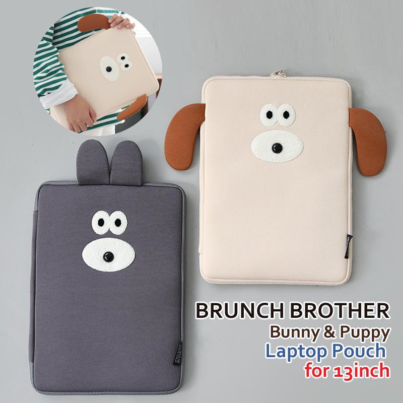 Pcケース 13インチ ノートpcケース かわいい Brunch Brother Bunnyamp Puppy 韓国 ミニpc 正規