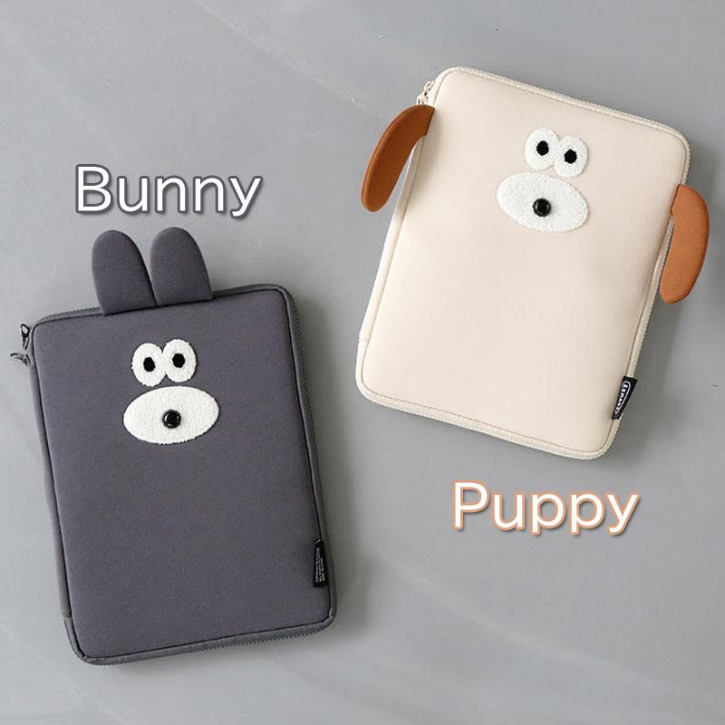タブレットケース 11インチ ノートPCケース かわいい Brunch Brother Bunny&Puppy 韓国 iPad Pro 正規品｜foufou｜10