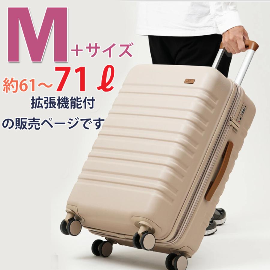 Mサイズ スーツケース キャリーケース TY8098 軽量 全5色 拡張可能