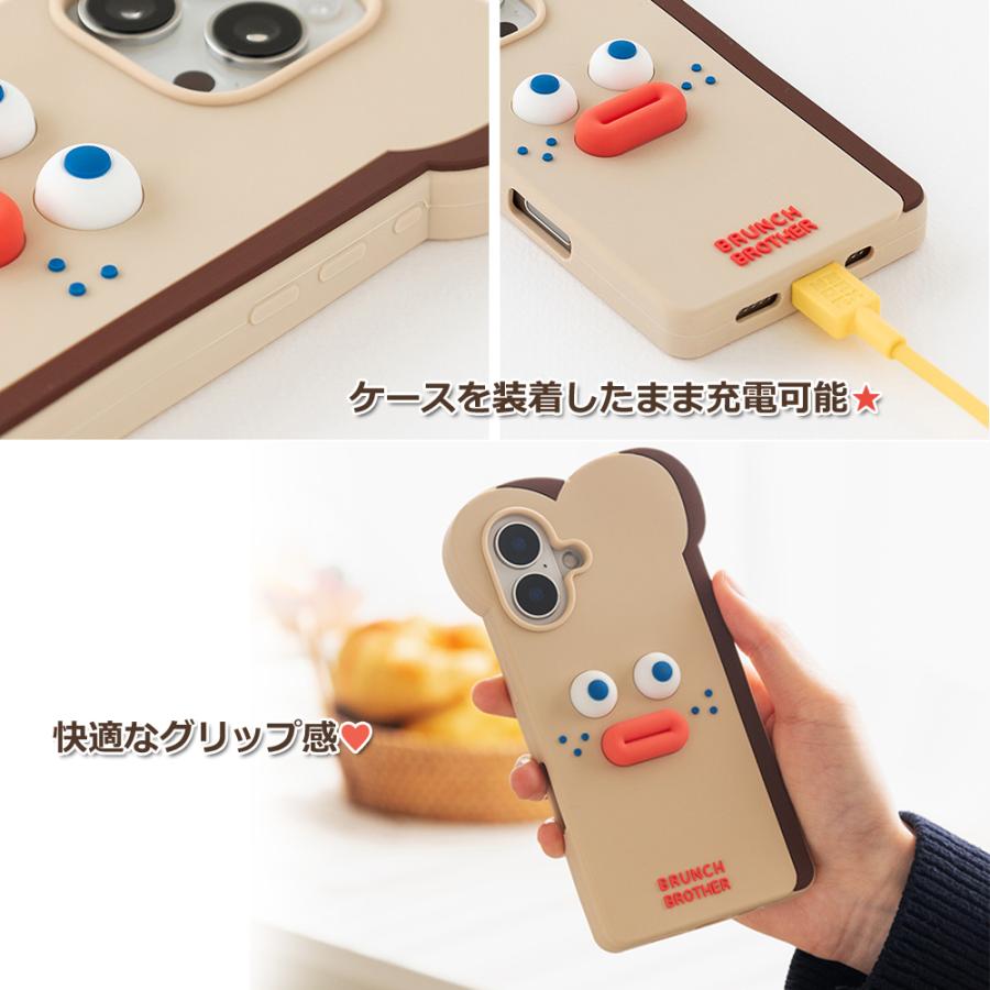 Brunch Brother（ブランチブラザー） スマホケース シリコン iPhone16