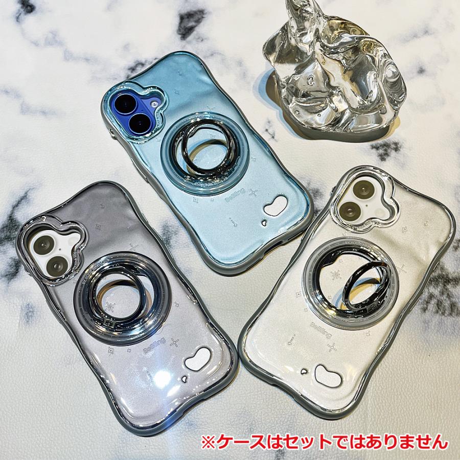 iFace BeBling2 iPhone16 クリア　リングホルダー iFace ビーブリング2 リングホルダー BeBling2 MagSynq Ring Holder
