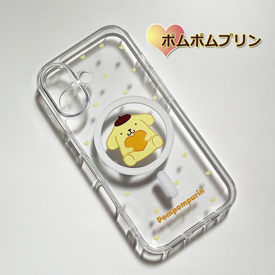 sanrio（サンリオ） キャラクター クリアケース MagSafe対応 iphone16
