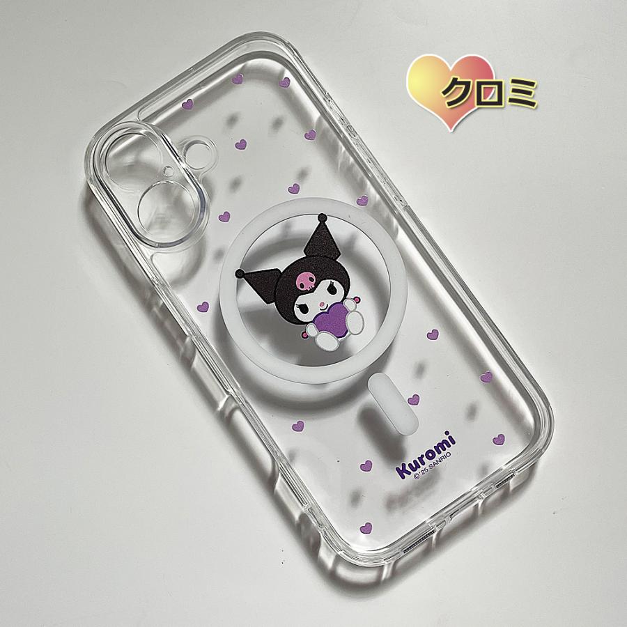 sanrio（サンリオ） キャラクター クリアケース MagSafe対応 iphone16