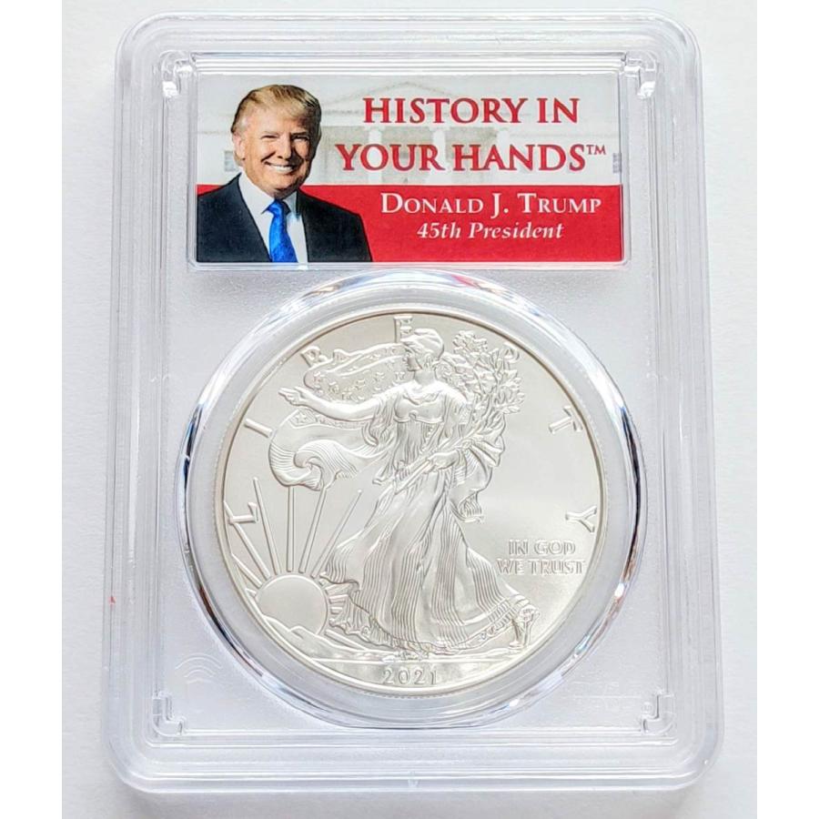 トランプ大統領代45代記念銀貨1オンス2020