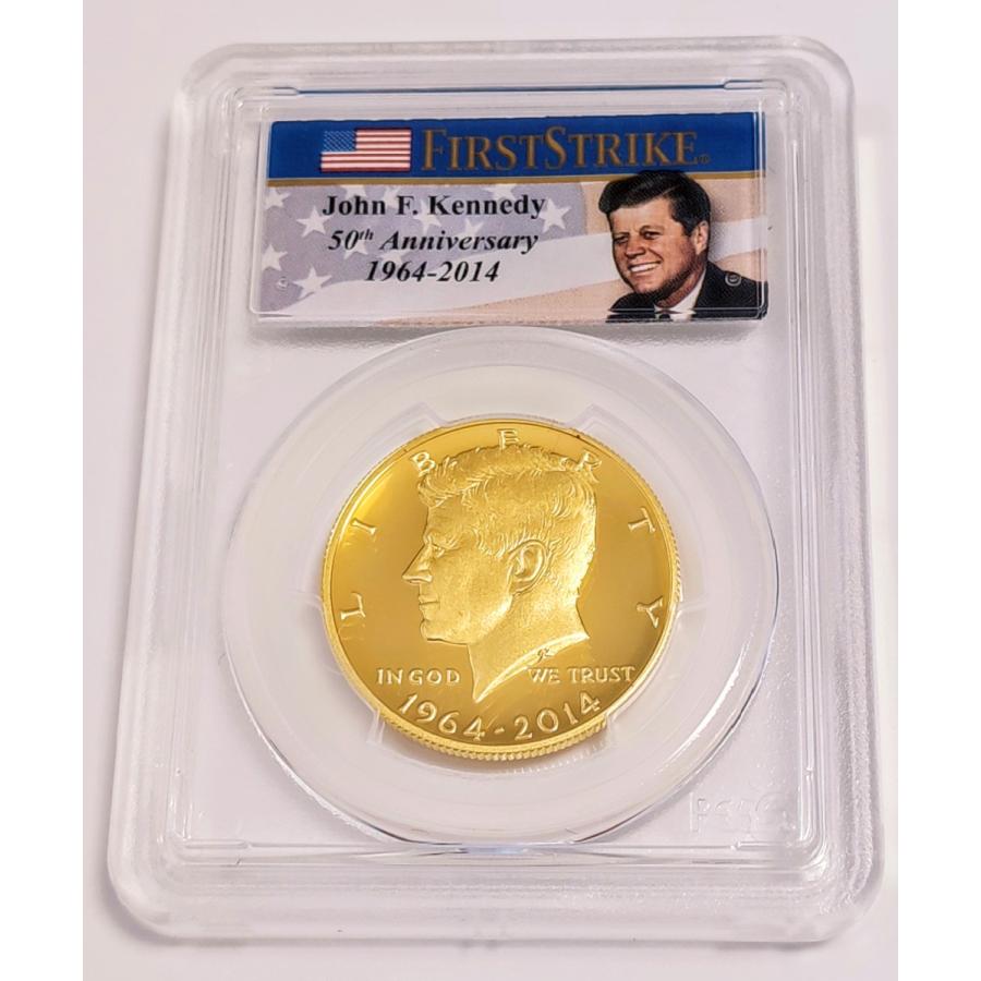 金貨 50周年記念 ケネディ大統領コイン 2014年 希少 アメリカ 50