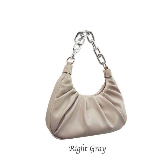 フェリージ　三日月型ハンドバッグ　ファー　サークル型　肩掛け　保存袋付き レディース 2way 三日月型 ハンドバッグ ショルダーバッグ