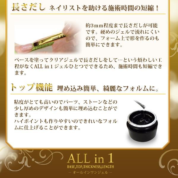 ジェルネイル オールインワンジェル ネイル 15g #2|four-leaf-clover|04