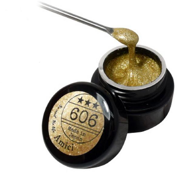 有名な高級ブランド ジェルネイル 国産カラージェル アミーチ 4g 1個販売 1