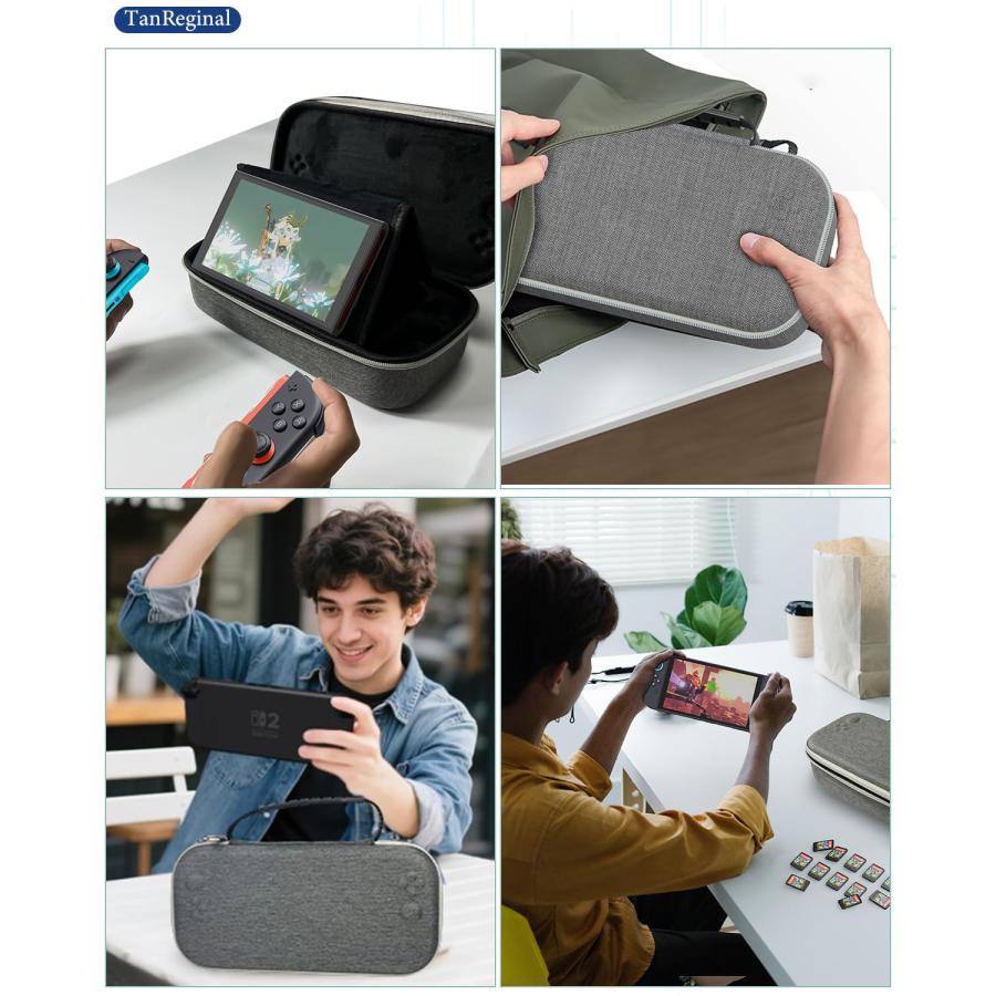 For Nintendo Switch 2用キャリーケース、Switch 2本体と