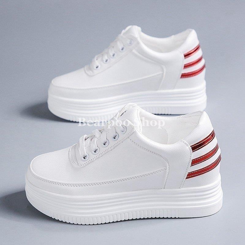 厚底スニーカー レディース ハイヒールスニーカー 7cm 歩き