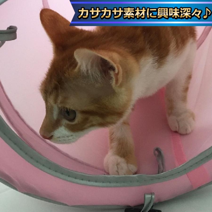 猫用おもちゃ 猫 おもちゃ トンネル ボール カシャカシャ 猫のおもちゃ
