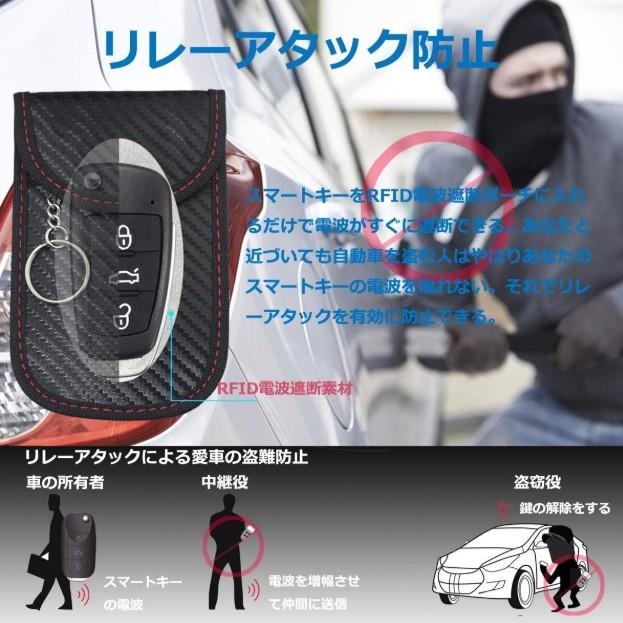 リレーアタック防止 ケース スキミング防止 車キー スマホ スマート 