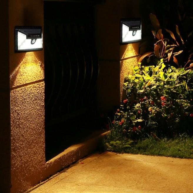 センサーライト 屋外 LED ソーラー 防犯 玄関 32 ソーラーライト 人感