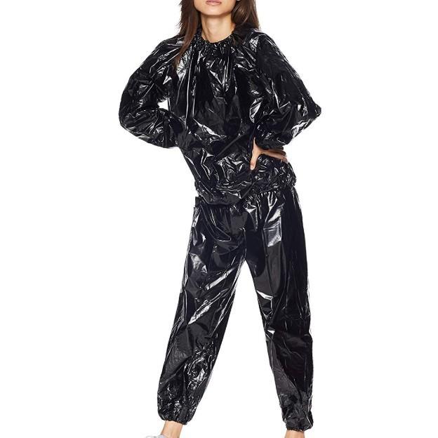 サウナスーツ 上下 セット 発汗 脂肪燃焼 トレーニングウェア おしゃれ