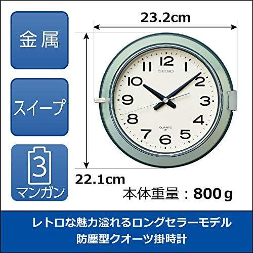 セイコークロック(Seiko Clock) 掛け時計 レトロ アナログ 防塵型 オフィスタイプ...｜four-thousand｜03