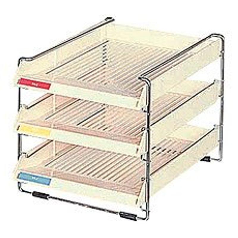 格安人気 ナカバヤシ レタートレー 3段 アイボリー Lt 3 最安値に挑戦 Www Aqtsolutions Com