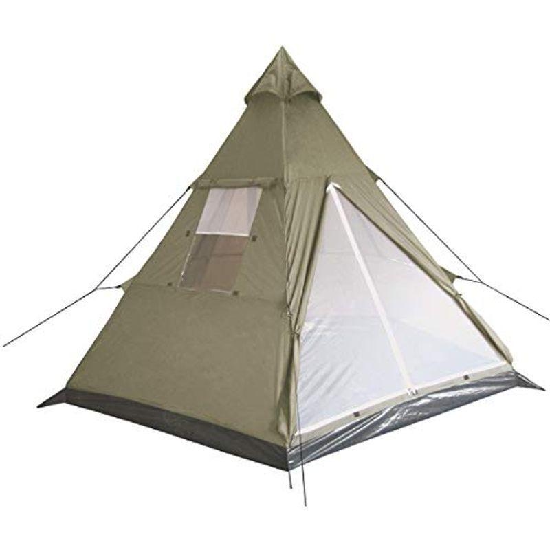 買い店舗 Mfh ティピーテント 3人用 ワンポール インディアンテント 蚊帳付き Olive Drab 非対面取引 Www Superavila Com