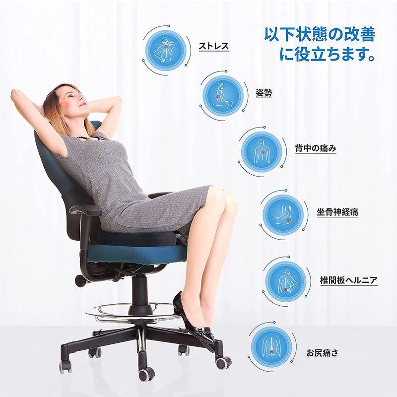 Prelir クッション 低反発 座布団 座り心地 オフィス 椅子 在宅勤務 学習 車用 自宅用 ゲーミングチェア 快適 通気性 洗えるカバ 座布団カバー Www Mantraman Com Mx