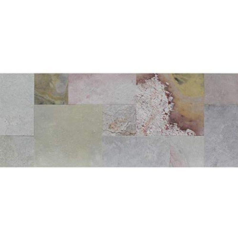 お手軽価格で贈りやすい Slicel リアルストーンタイルシール Sticker Dream キッチン 壁紙デコレーション トイレの模様替えに最適のdiy 洗面所 壁紙 Bozellivacinas Com Br