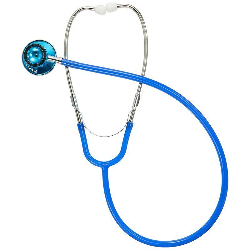 聴診器 エントリーモデル エコノミーW CK-A605AT ロイヤルブルー Spiritmedical|fourdays|02