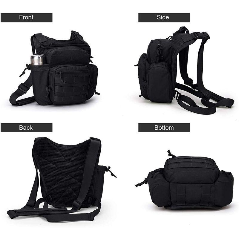 新品 Mardingtop フィッシングバッグ 4 Way 釣り用タックルバッグ タックルバッグ 多機能 ショルダーバッグ 大容量 ランガンバッグ