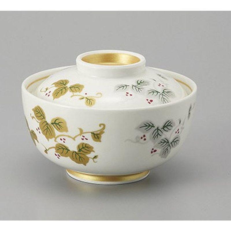 円菓子 金銀ブドウ絵蓋向 11 7 X 8cm 強化 料亭 旅館 和食器 飲食店 業務用 福袋特集