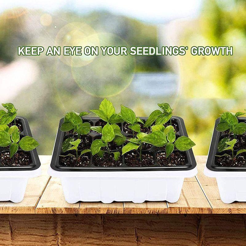 最大50 オフ Generisch 育苗ポット 育苗トレイ 種まきハウス 種まき 器 多肉植物 園芸用品 育苗箱 苗箱 植物の発芽 育苗用セット 便利性 耐 Neotextreview Com