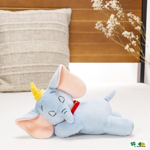 【販売終了】ダンボ　コンパクト添い寝枕　ぬいぐるみ　約28ｃｍ　ディズニー キャラクター　縫いぐるみ　かわいい　ぞうさん | Disney | 01