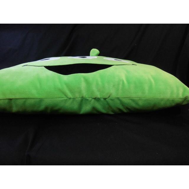 ◆【販売終了】背当てクッション  エイリアン トイストーリー 43x63cm ダイカットＭ  抱き枕 まくら  ディズニーキャラクター リトル・グリーン・メン　ＬＧＭ | Disney | 01