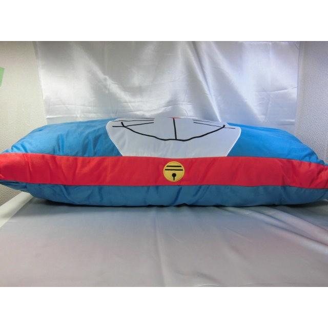 ◆【販売終了】フェイス型ロングまくら　ドラえもん　（約35x85cm）背当てクッション　キャラクター枕　ロングクッション　ロング枕　抱き枕 |  | 01