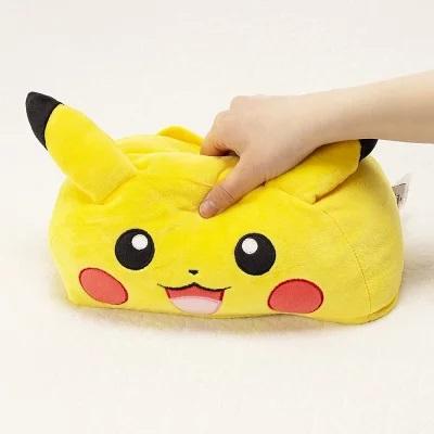 ピカチュウ ティッシュカバー 置き型 送料無料 ラッピング不可 キャラクター ティッシュボックスカバー ティッシュケース ポケットモンスター ポケモン 沖縄不可 |  | 03