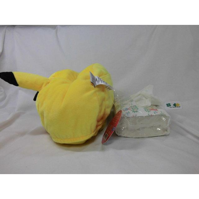 ピカチュウ ティッシュカバー 置き型 送料無料 ラッピング不可 キャラクター ティッシュボックスカバー ティッシュケース ポケットモンスター ポケモン 沖縄不可 |  | 09