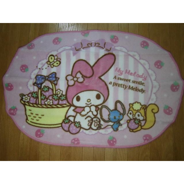 【販売終了】マイメロディ 室内用 玄関マット　55ｘ85ｃｍ マイメロディ　サンリオキャラクター　サンリオグッズ　アクセントマット | sanrio | 01