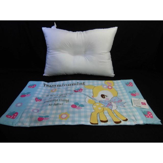 ★【販売終了】子供用枕　 ポリエステル枕　ハミングミント　モリシタ こども用マクラ　サンリオキャラクター　ジュニア　子供用まくら　プレゼント　洗える | sanrio | 01