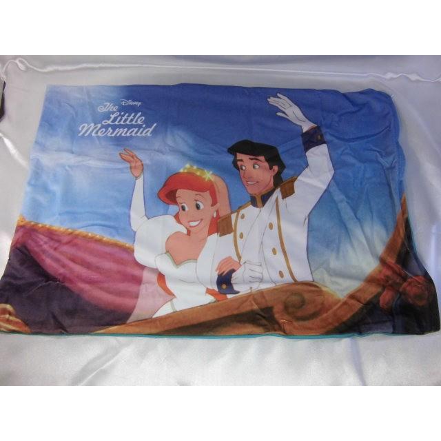 【販売終了】枕カバー ４３ｘ６３cm ディズニー アリエル  　キャラクター 　プリンセスシリーズ 　まくらカバー マクラカバー ピローケース | Disney | 01
