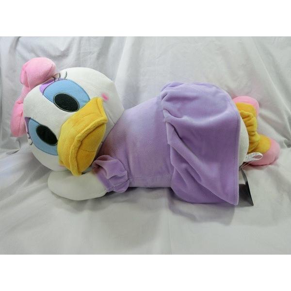 【販売終了】デイジー  添い寝枕  ぬいぐるみ　アウトレット品　しわ　抱き枕　縫いぐるみ　 ディズニー　キャラクター　沖縄不可 | Disney | 01