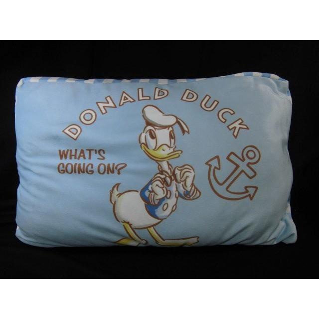 【販売終了】ドナルドダック  もちもち枕 37ｘ57 （沖縄不可） ディズニーキャラクター 背当てクッション　 | Disney | 03