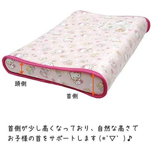 【販売終了】ハローキティ 子供用枕 ソフト 低反発枕  アウトレット品　しわ　25x35  低反発まくら　サンリオ キャラクター　キティ　沖縄不可 | sanrio | 11