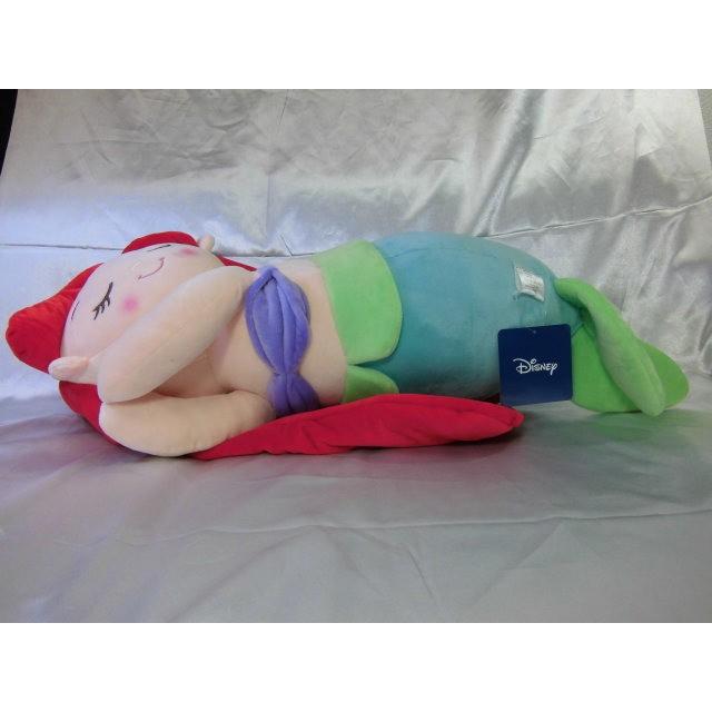アリエル 添い寝枕 ぬいぐるみ ラッピング不可 抱き枕 縫いぐるみ リトルマーメイド 人魚姫 ディズニー プリンセス キャラクター かわいい 沖縄不可 | Disney | 02