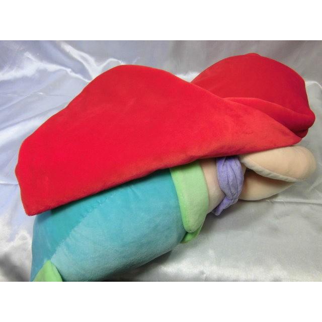 アリエル 添い寝枕 ぬいぐるみ ラッピング不可 抱き枕 縫いぐるみ リトルマーメイド 人魚姫 ディズニー プリンセス キャラクター かわいい 沖縄不可 | Disney | 04